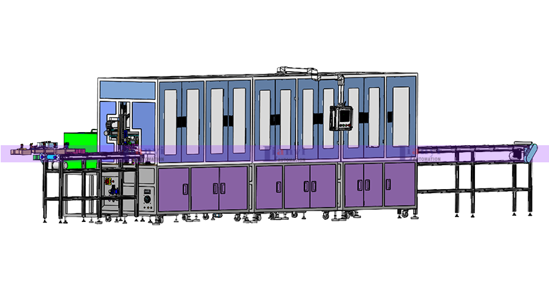 血壓計電池片自動裝配生產線