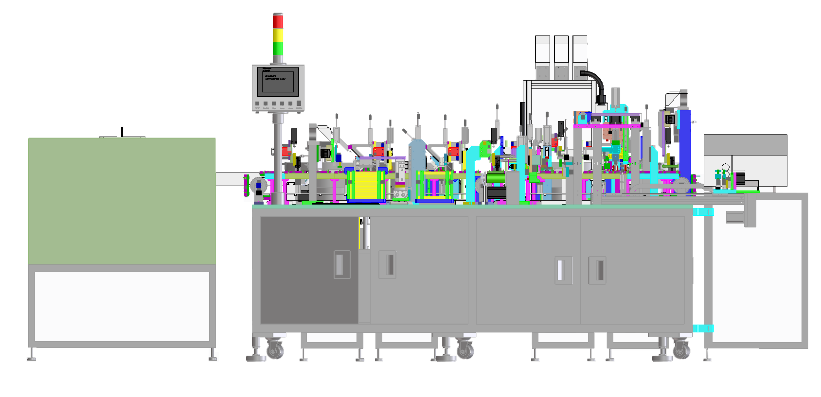 自動(dòng)化組裝的工作流程的主要結(jié)構(gòu)，以及使用注意事項(xiàng)